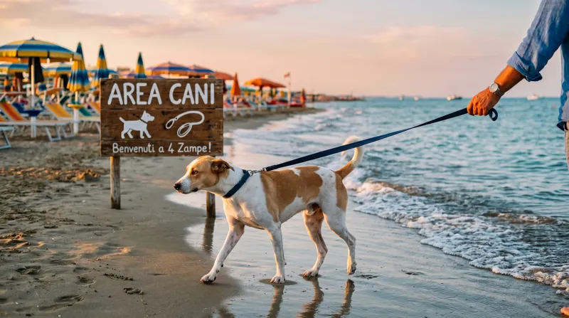 Cane in spiaggia: cosa dice la legge regione per regione