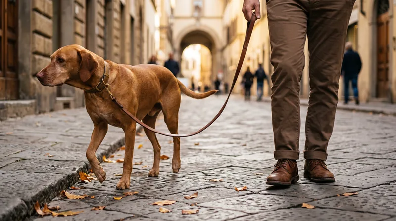 Il cane tira al guinzaglio: come si smette (davvero)